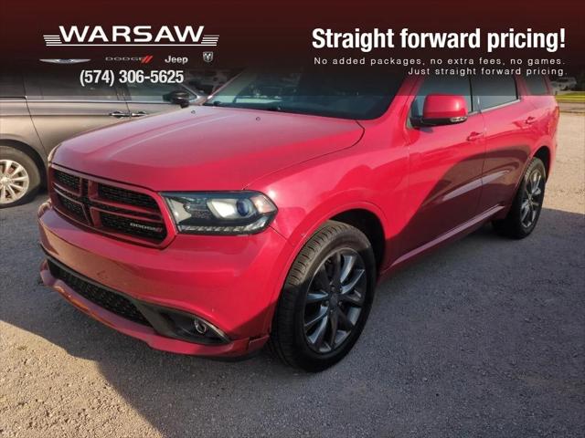 2017 Dodge Durango GT AWD for sale in Warsaw, IN