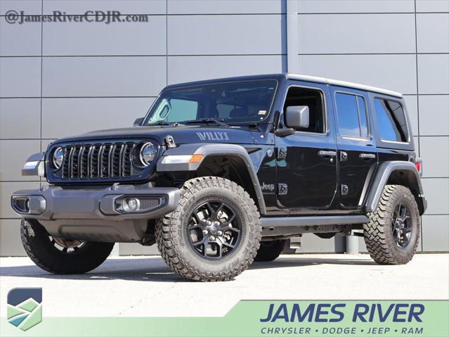 2024 Jeep Wrangler 4-Door Willys 4x4 2024 Jeep Wrangler 4-Door Willys 4x4