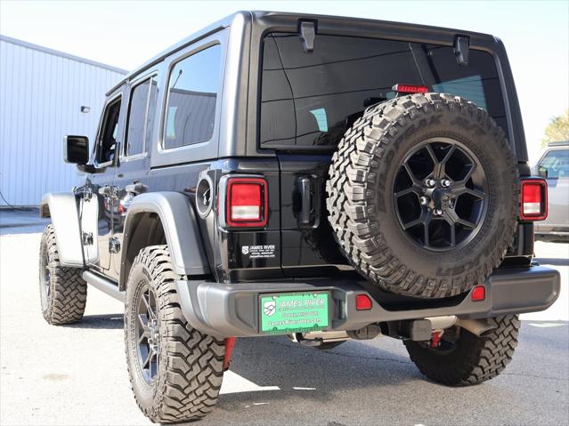 2024 Jeep Wrangler 4-Door Willys 4x4 2024 Jeep Wrangler 4-Door Willys 4x4