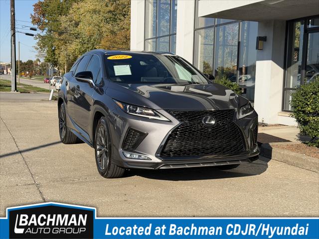 2022 Lexus RX 350 F SPORT Handling 2022 Lexus RX 350 F SPORT Handling