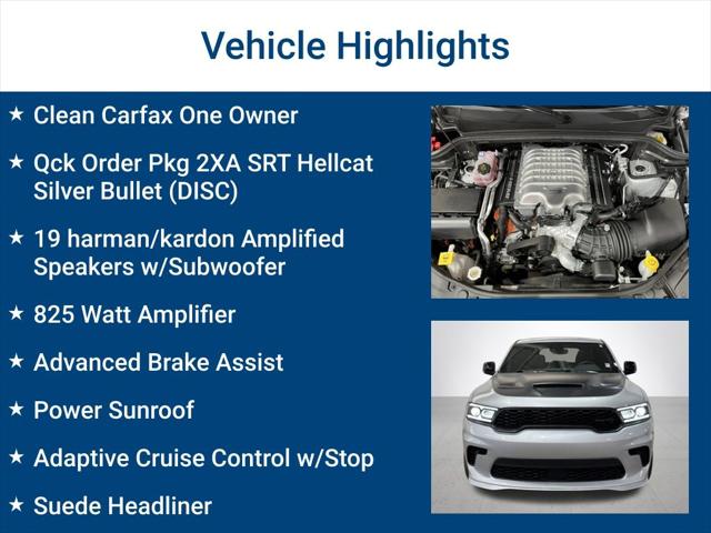 2025 Dodge Durango SRT Hellcat Silver Bullet AWD 2025 Dodge Durango SRT Hellcat Silver Bullet AWD