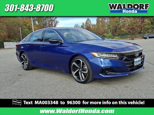 2021 Honda Accord Sport 2.0T 2021 Honda Accord Sport 2.0T