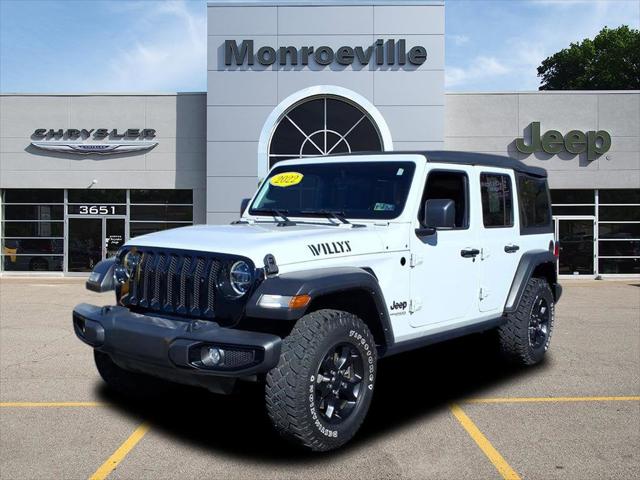 2022 Jeep Wrangler Unlimited Willys 4x4 2022 Jeep Wrangler Unlimited Willys 4x4