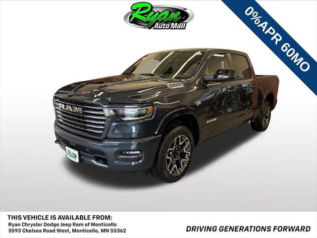2026 RAM Ram 1500 RAM 1500 LARAMIE CREW CAB 4X4 57 BOX