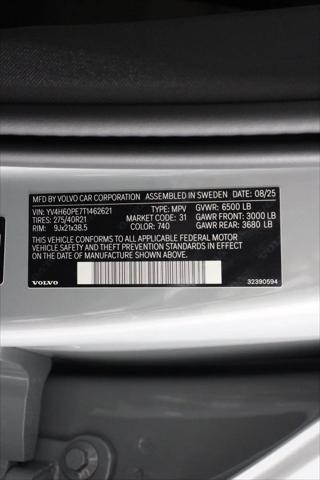 2026 Volvo XC90 Plug-In Hybrid Plus, T8 AWD, Electric/Gasoline, Bright, 7 Seats