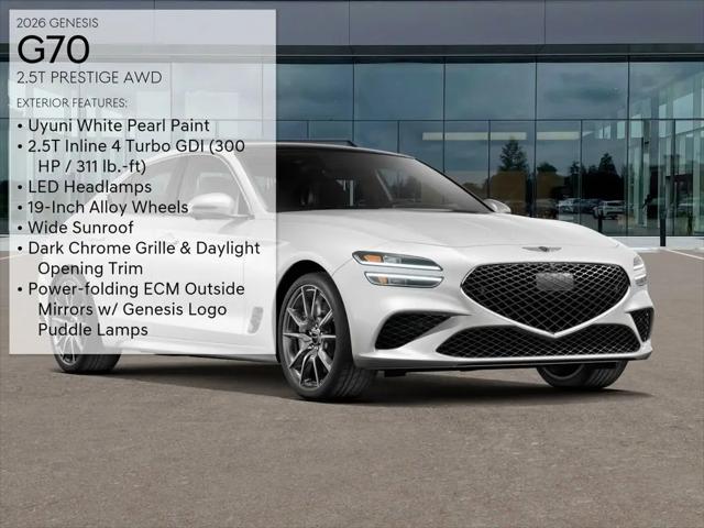 2026 Genesis G70 2.5T AWD Prestige
