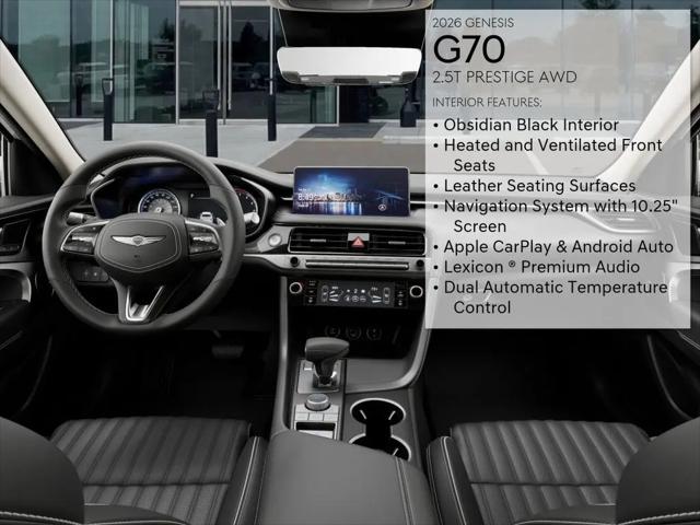 2026 Genesis G70 2.5T AWD Prestige