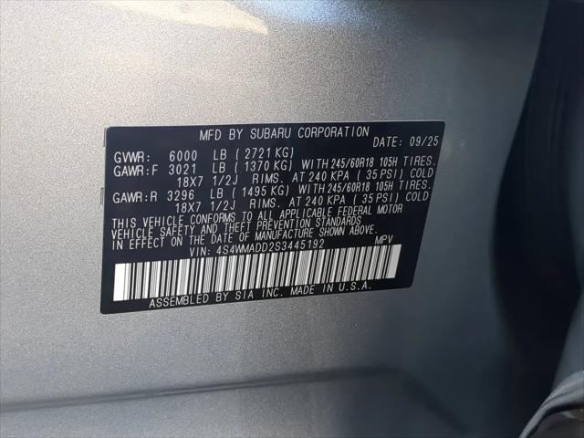 2025 Subaru Ascent Premium 7-Passenger