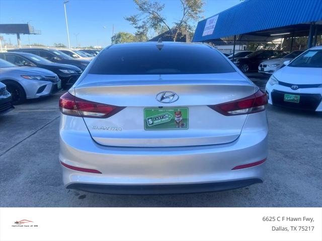 2018 Hyundai Elantra SEL