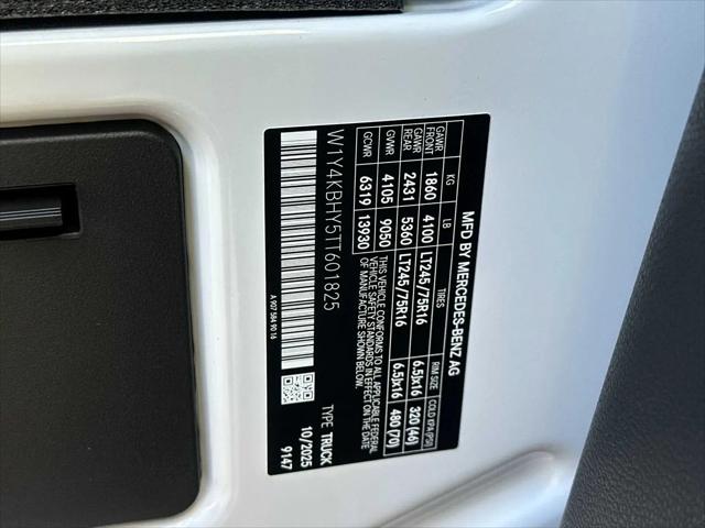 2026 Mercedes-Benz Sprinter 2500 Standard Roof 4-Cyl Diesel