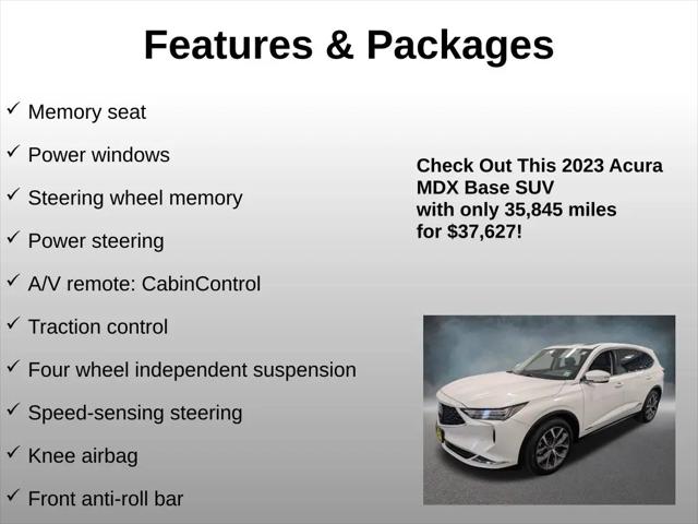 2023 Acura MDX Technology Package