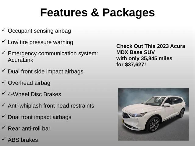 2023 Acura MDX Technology Package