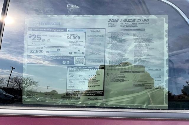 2026 Mazda X-90 3.3 Turbo S Premium Plus