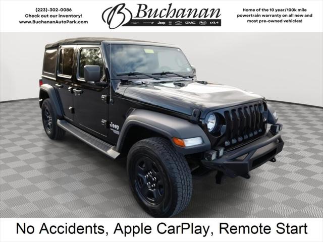 2018 Jeep Wrangler Unlimited Sport S 4x4 2018 Jeep Wrangler Unlimited Sport S 4x4