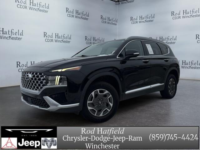 2022 Hyundai Santa Fe Hybrid Blue