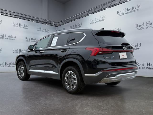 2022 Hyundai Santa Fe Hybrid Blue