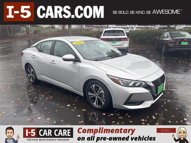 2022 Nissan Sentra SV Xtronic CVT 2022 Nissan Sentra SV Xtronic CVT