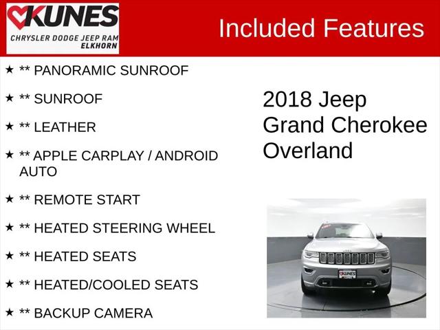 2018 Jeep Grand Cherokee Overland 4x4