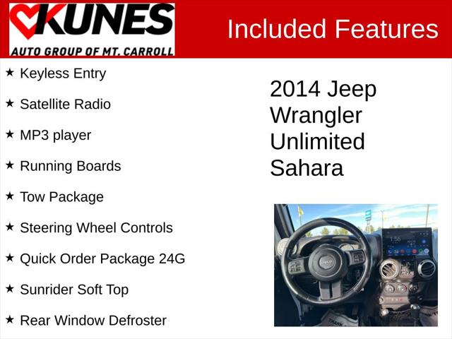 2014 Jeep Wrangler Unlimited Sahara 2014 Jeep Wrangler Unlimited Sahara