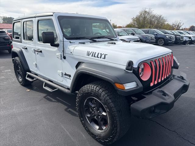 2020 Jeep Wrangler Unlimited Willys 4X4 2020 Jeep Wrangler Unlimited Willys 4X4
