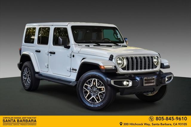 2025 Jeep Wrangler 4-Door Sahara 4x4 for sale in Santa Barbara, CA