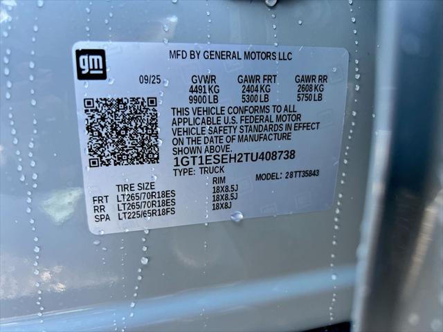 2026 GMC Sierra Standard Range Elevation
