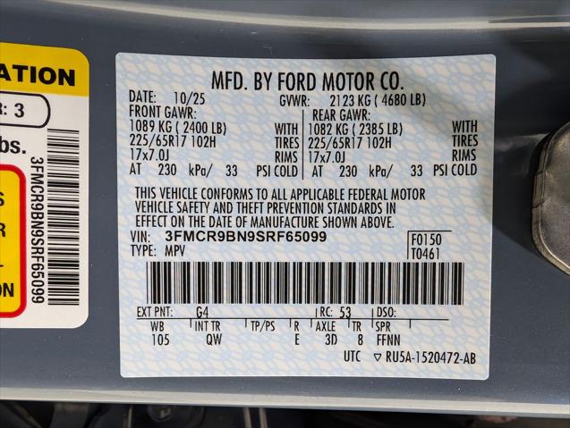 2025 Ford Bronco Sport Big Bend