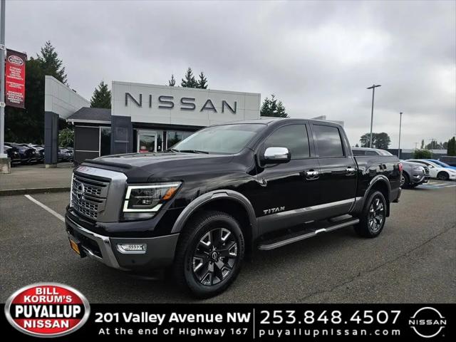2024 Nissan Titan Crew Cab Platinum Reserve 4x4 for sale in Puyallup, WA