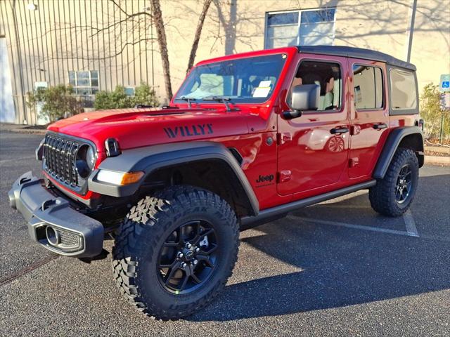 2026 Jeep Wrangler WRANGLER 4-DOOR WILLYS 2026 Jeep Wrangler WRANGLER 4-DOOR WILLYS