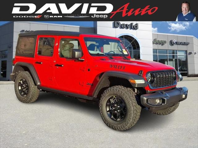 2026 Jeep Wrangler WRANGLER 4-DOOR WILLYS 2026 Jeep Wrangler WRANGLER 4-DOOR WILLYS