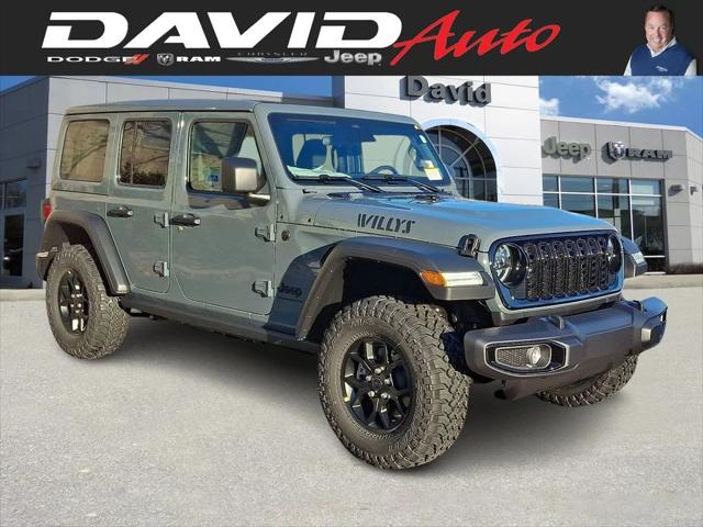 2026 Jeep Wrangler WRANGLER 4-DOOR WILLYS 2026 Jeep Wrangler WRANGLER 4-DOOR WILLYS