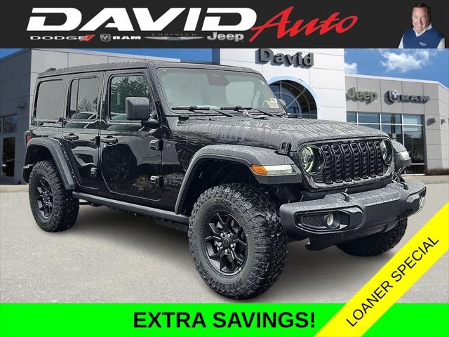 2026 Jeep Wrangler WRANGLER 4-DOOR WILLYS 2026 Jeep Wrangler WRANGLER 4-DOOR WILLYS