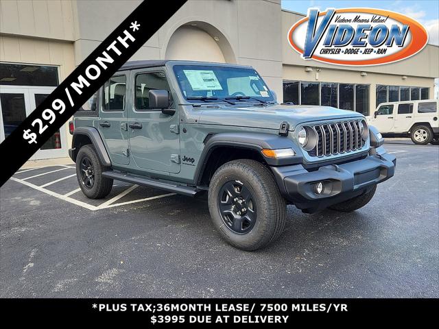 2026 Jeep Wrangler WRANGLER 4-DOOR SPORT 2026 Jeep Wrangler WRANGLER 4-DOOR SPORT