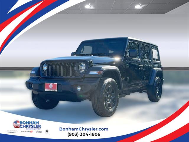 2026 Jeep Wrangler WRANGLER 4-DOOR SPORT 2026 Jeep Wrangler WRANGLER 4-DOOR SPORT