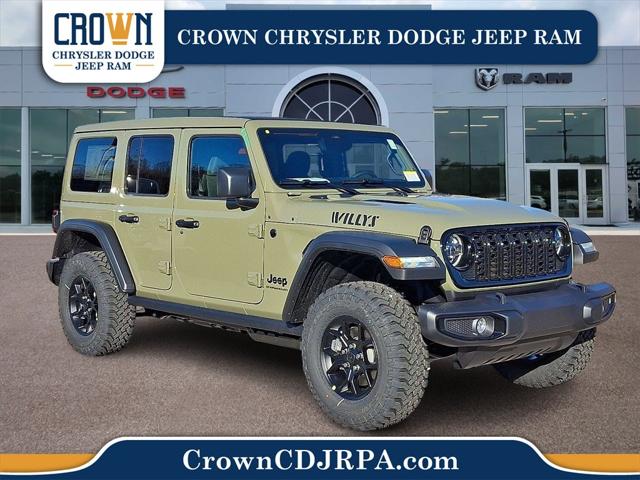 2026 Jeep Wrangler WRANGLER 4-DOOR WILLYS 2026 Jeep Wrangler WRANGLER 4-DOOR WILLYS