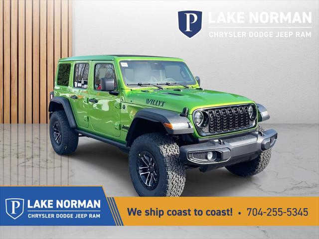 2026 Jeep Wrangler WRANGLER 4-DOOR WILLYS 2026 Jeep Wrangler WRANGLER 4-DOOR WILLYS