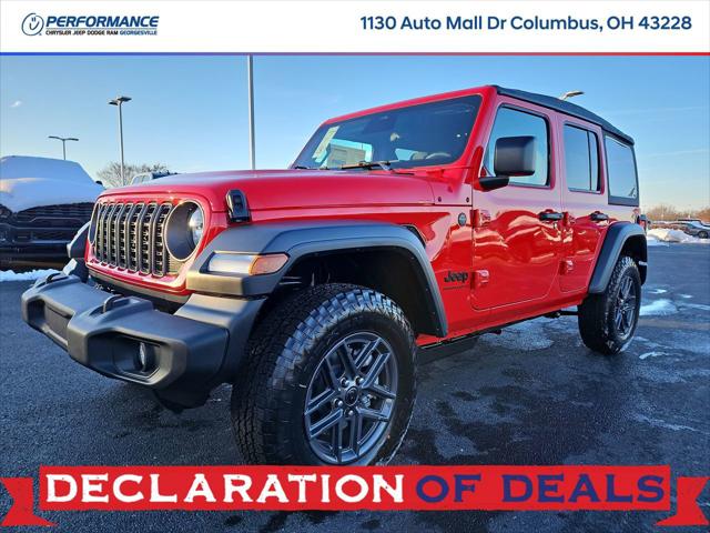 2026 Jeep Wrangler WRANGLER 4-DOOR SPORT S