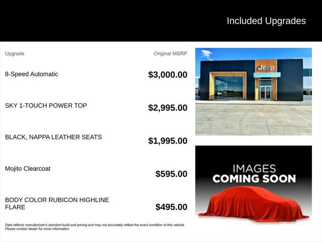 2026 Jeep Wrangler WRANGLER 4-DOOR RUBICON 2026 Jeep Wrangler WRANGLER 4-DOOR RUBICON