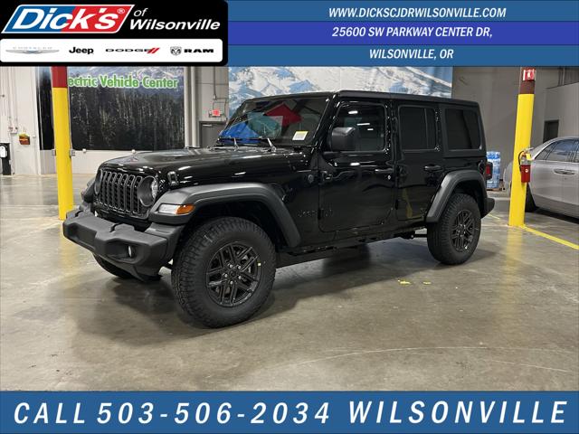 2026 Jeep Wrangler WRANGLER 4-DOOR SPORT S