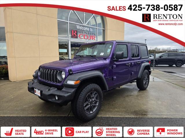 2026 Jeep Wrangler WRANGLER 4-DOOR SPORT S