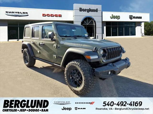 2026 Jeep Wrangler WRANGLER 4-DOOR WILLYS 2026 Jeep Wrangler WRANGLER 4-DOOR WILLYS