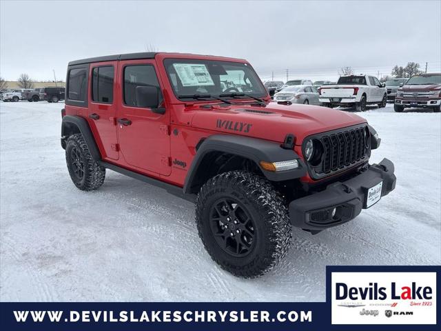 2026 Jeep Wrangler WRANGLER 4-DOOR WILLYS 2026 Jeep Wrangler WRANGLER 4-DOOR WILLYS