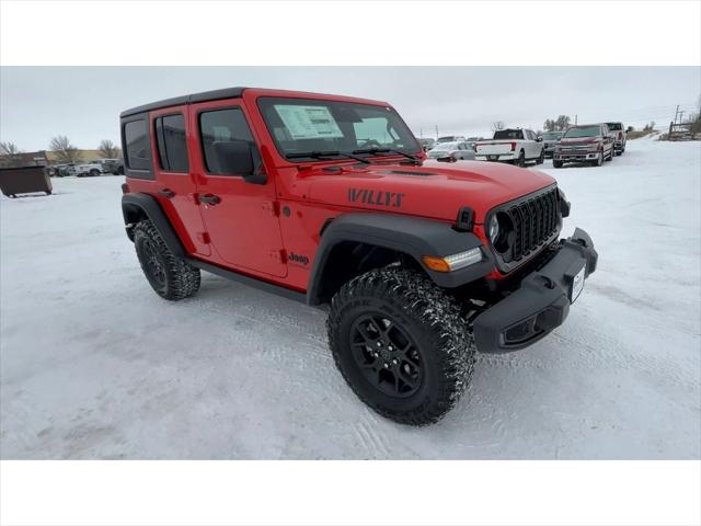 2026 Jeep Wrangler WRANGLER 4-DOOR WILLYS 2026 Jeep Wrangler WRANGLER 4-DOOR WILLYS