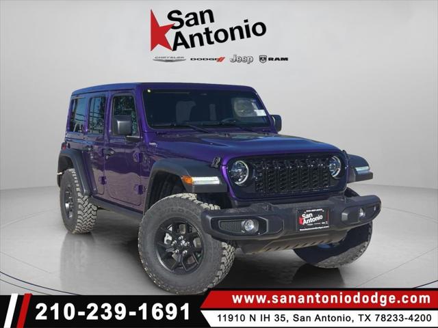 2026 Jeep Wrangler WRANGLER 4-DOOR WILLYS 2026 Jeep Wrangler WRANGLER 4-DOOR WILLYS