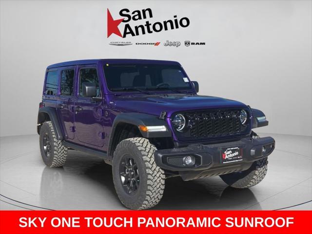 2026 Jeep Wrangler WRANGLER 4-DOOR WILLYS 2026 Jeep Wrangler WRANGLER 4-DOOR WILLYS
