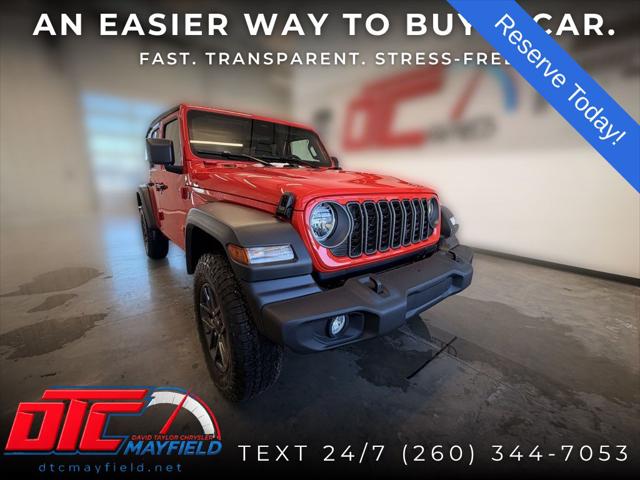 2026 Jeep Wrangler WRANGLER 4-DOOR SPORT S