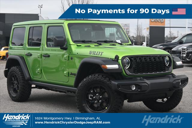 2026 Jeep Wrangler 4-Door Willys 4x4 for sale in Hoover, AL