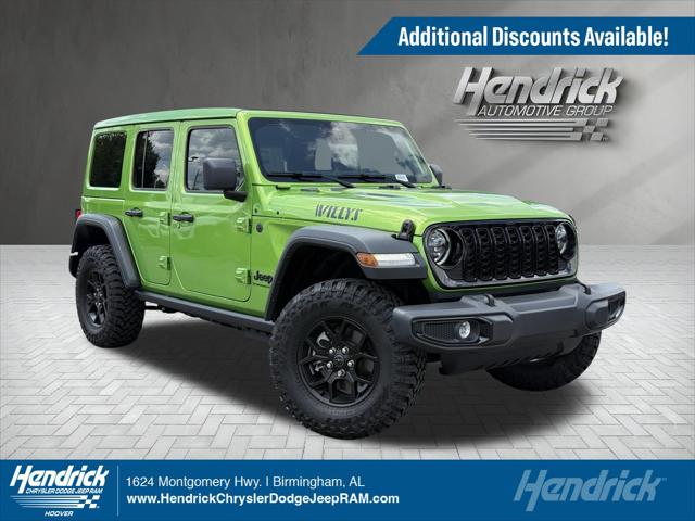 2026 Jeep Wrangler 4-Door Willys 4x4 for sale in Hoover, AL