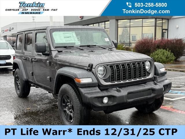 2026 Jeep Wrangler WRANGLER 4-DOOR SPORT 2026 Jeep Wrangler WRANGLER 4-DOOR SPORT