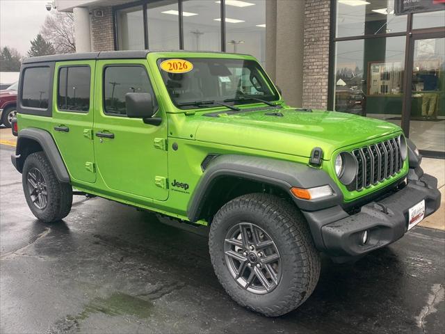 2026 Jeep Wrangler WRANGLER 4-DOOR SPORT S 2026 Jeep Wrangler WRANGLER 4-DOOR SPORT S